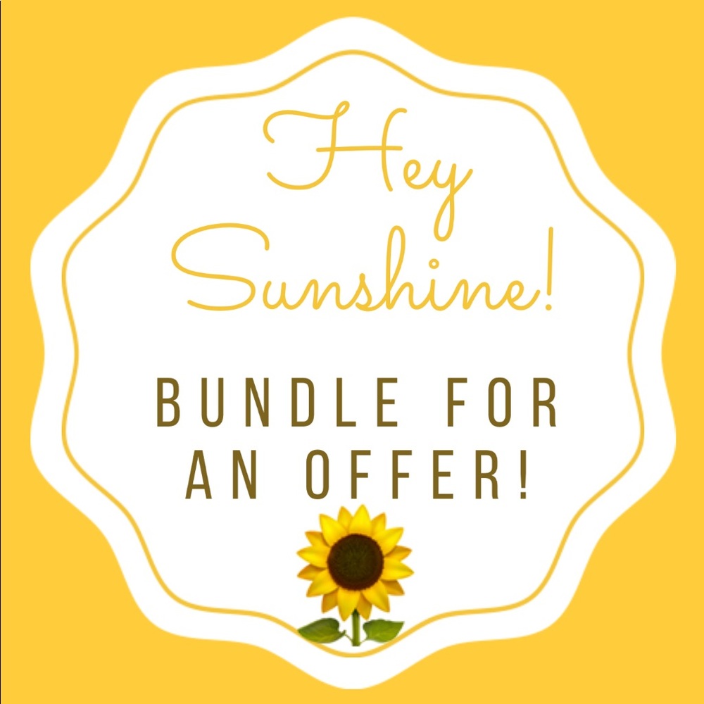 Bundle 2 or More Items and Save!